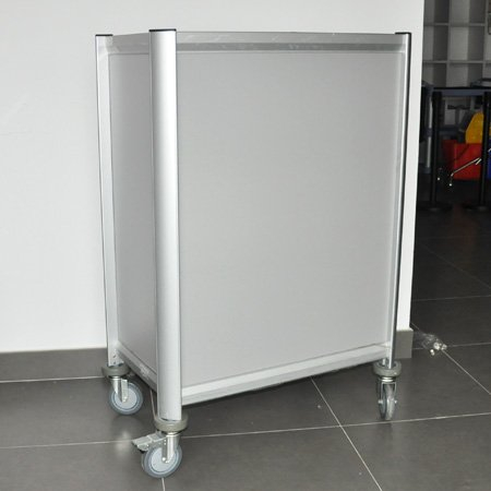 Carro de transporte con ruedas GN Pan para restaurante