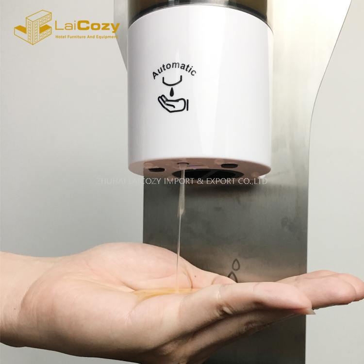 Dispensador automático de jabón para manos con sensor sin contacto 