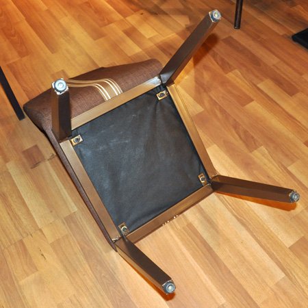 silla de acero para banquetes de hotel de alta calidad