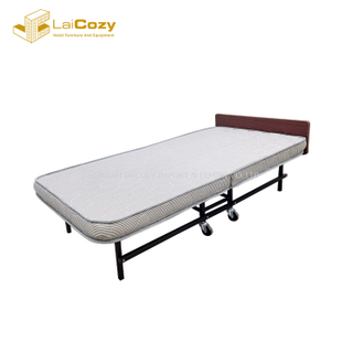 Hotel Rollaway Extra Metal Cama individual plegable para invitados