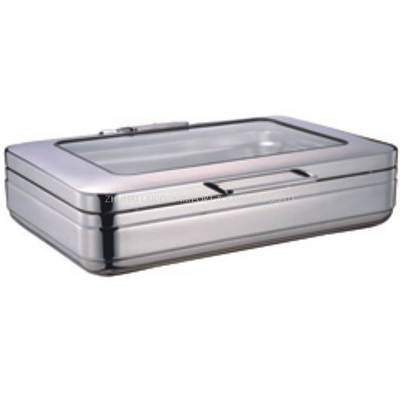 Equipo de restaurante del hotel Plato de chafer de buffet de acero inoxidable