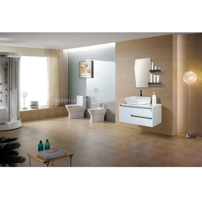 Gabinete de baño de pared de acero inoxidable 304 del baño del hotel con espejo