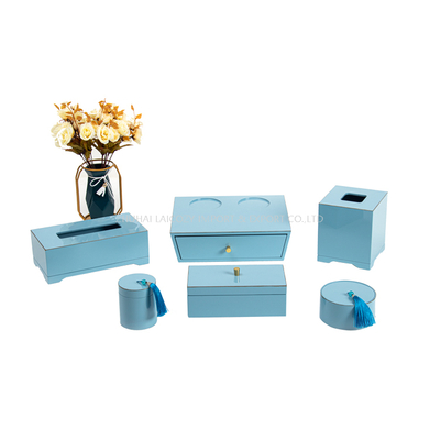 Conjunto de accesorios de baño personalizados Polyresin de hotel de moda