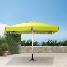 Paraguas de aluminio de lujo al aire libre 