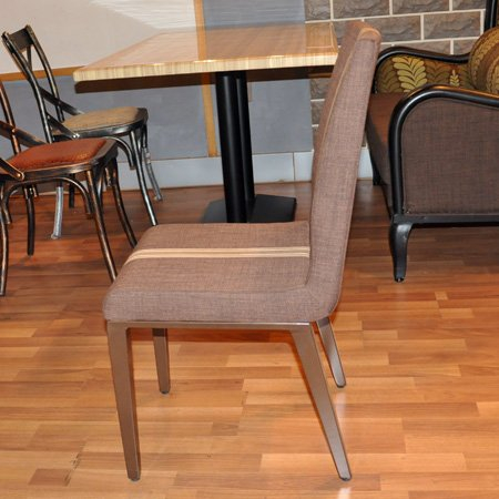 silla de acero para banquetes de hotel de alta calidad